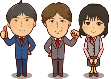 リハピススタッフのイラスト