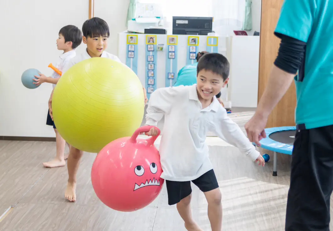 運動療育活動の様子