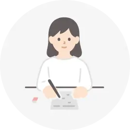 女性のイラスト