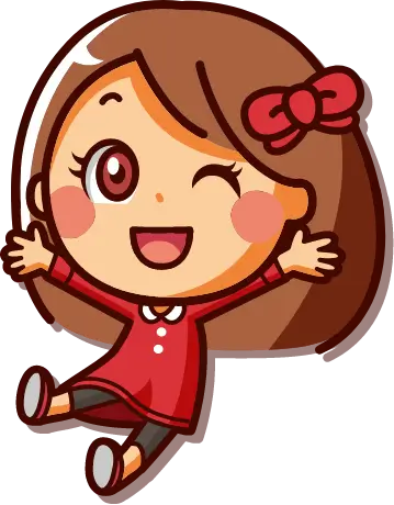 女の子のイラスト